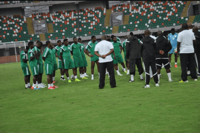 Super Eagles Training In Uyo