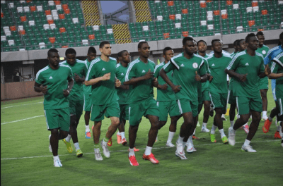 Super Eagles Training