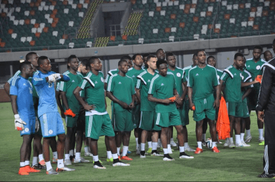Super Eagles Training In Uyo