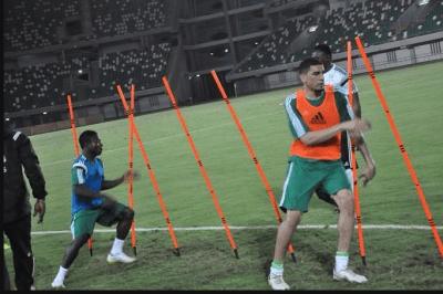 Super Eagles Training In Uyo
